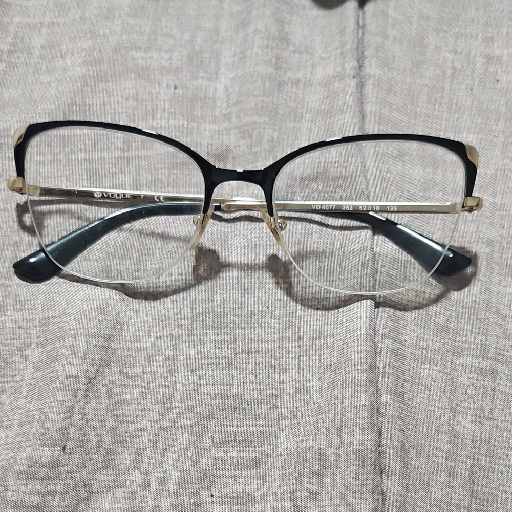 Vogue Black and Gold Glasses